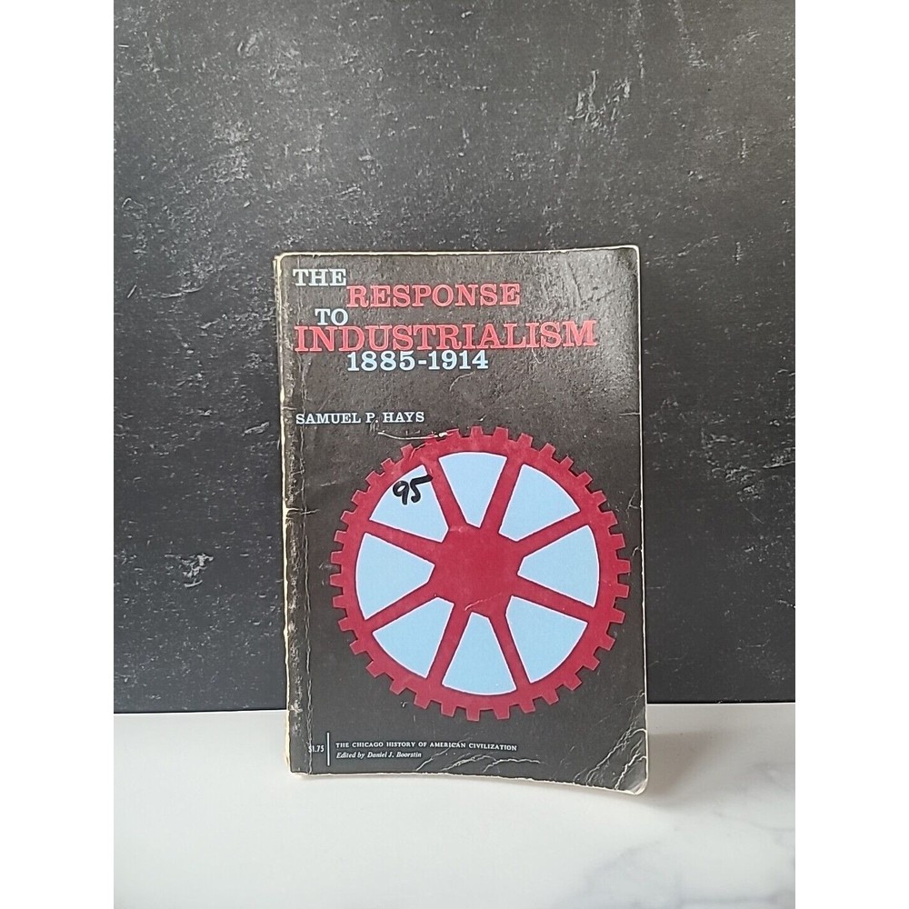 The Response To Industrialism 1885-1914 - Samuel P Hays 1960 Vintage Paperback